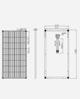 enjoy solar® Monocrystalline Solar Module 180W 12V (Black Frame) PERC Tech NEW