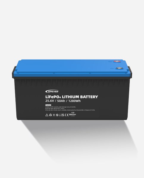 EPEVER® LiFePO4 Batterie LFP1.28KWH25.6V-P65L3_25,6V/50Ah - (0% Mwst)