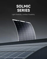 SERAPP&reg; 800W Flexible Solar Panel Set (4 x 200W) &ndash; Monocrystalline, with Mounting Accessories and DC Cables &ndash; For Balcony Power Systems