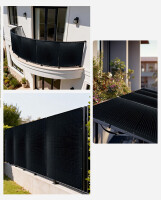 SERAPP&reg; 800W Flexible Solar Panel Set (4 x 200W) &ndash; Monocrystalline, with Mounting Accessories and DC Cables &ndash; For Balcony Power Systems