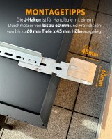 800W Balkonkraftwerk mit 1,92kWh Speicher | Solavita 450W Solarmodul | GoodWe ESA Athena - Erweiterbar auf 9,6kWh | Verstellbare Balkonhalterung - (0% Mwst)