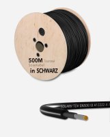 enjoy solar®  500 Meter Trommel Solarkabel 4/6/10mm² in Rot und Schwarz  - (0% Mwst)