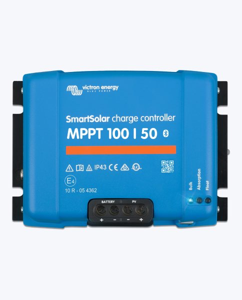 Victron SmartSolar MPPT 100/50 – Solar Charge Controller 50A, 12/24VDC with Integrated Bluetooth