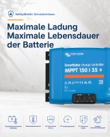 Victron SmartSolar MPPT 150/35 – Solar Charger 35A, 12/24/36/48VDC with integrated Bluetooth