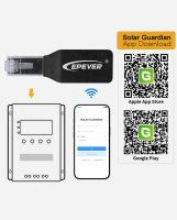 EPEVER® DuoRacer Serie | Laderegler MPPT Duo Batterie DR2210N + WIFI-Adapter - (0% MwSt.)