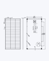 enjoy solar® Monokristallines Solarmodul TOPCon-Technologie, 200W 36V