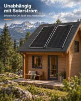 enjoy solar® Monokristallines Solarmodul TOPCon-Technologie, 200W 36V  - 0% MwSt