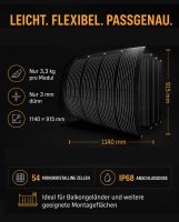 Balkonkraftwerk 800W_RC® MI2S-800D +  200W*4 Flexible Solarmodul + 5m AC Netzanschlusskabel + 1.2M/2M*2 DC Verlängerungskabel MC4 + Edelstahlbander  - Sehr guter Zustand  -  (0% Mwst)
