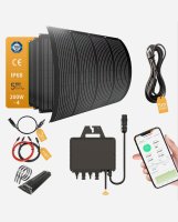 Balkonkraftwerk 800W_RC® MI2S-800D +  200W*4 Flexible...