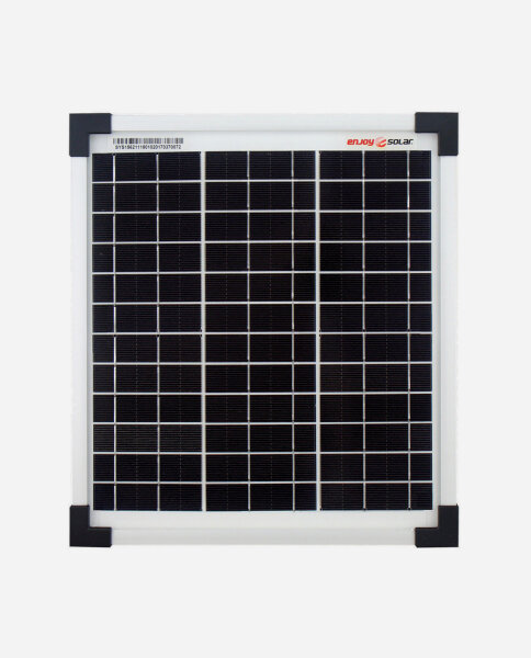 enjoysolar&reg; Monokristallines Solarmodul 10W Solarpanel