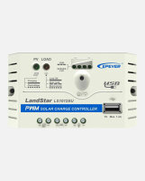 EPEVER®PWM Laderegler LS-EU Serie | 10A,30V; 12VDC
