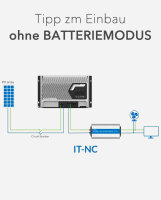 EPEVER&reg;MPPT Laderegler IT5420NC G3 , 50A, 200V, 12V/24V/48VDC