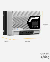 EPEVER&reg;MPPT Laderegler IT5420NC G3 , 50A, 200V, 12V/24V/48VDC
