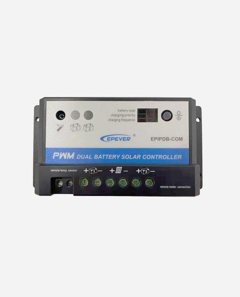 EPEVER®PWM Charge controller EPIPDB-COM 20A 12/24V two batteries