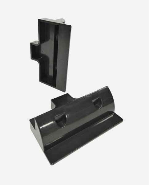 enjoysolar® ABS Solar panel side Bracket 180mm black