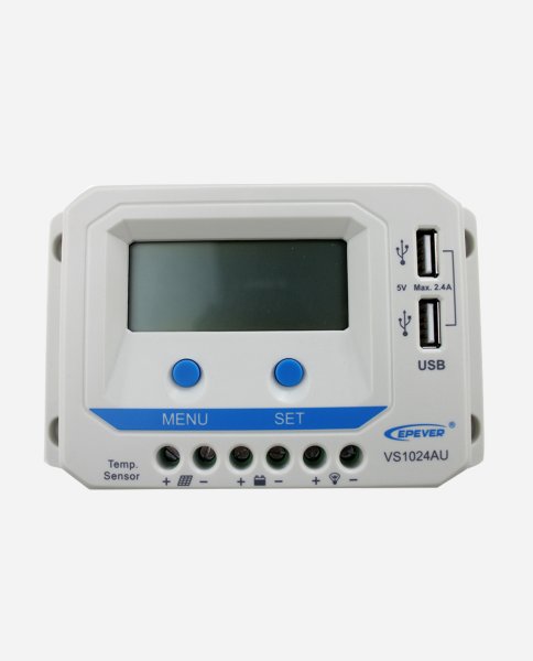 EPEVER®PWM Laderegler VS1024AU|10A,12V/24V