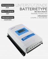 EPEVER&reg;XTRA N G3 MPPT Solar Laderegler, 30A,100V neue Version