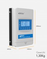 EPEVER&reg;XTRA N G3 MPPT Solar Laderegler, 30A,100V neue Version