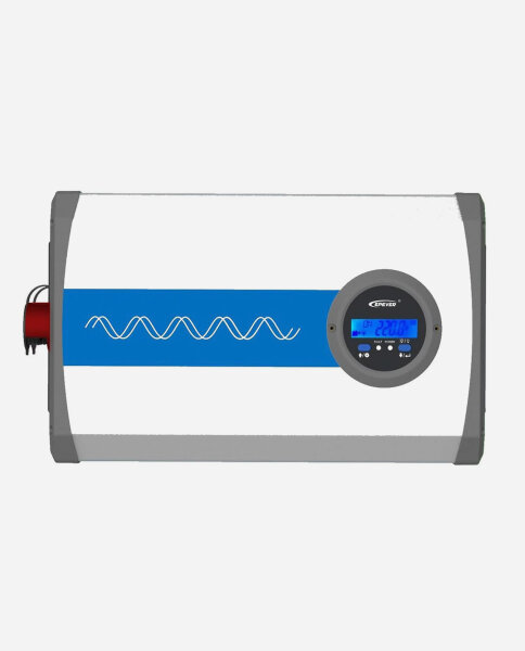 EPEVER&reg; IP-PLUS Serie LCD Display Spannungswandler, 12VDC auf 230VAC | 2000W