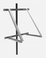 enjoysolar® aluminum mast bracket inclination for...
