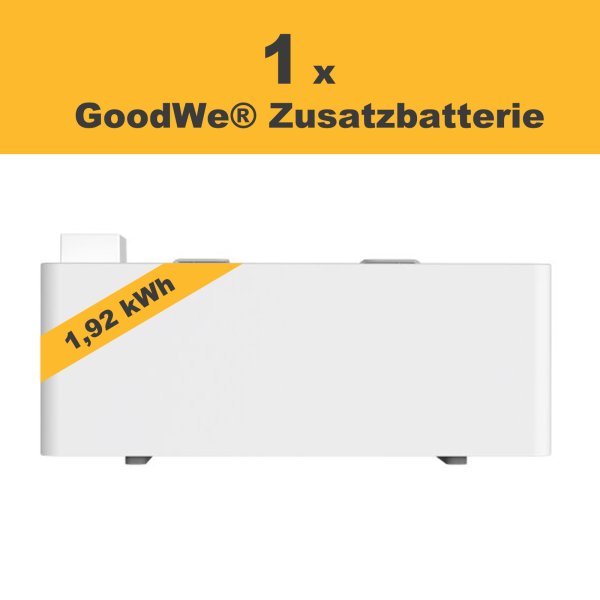 1 x Zusatzbatterie 1,92 KWh