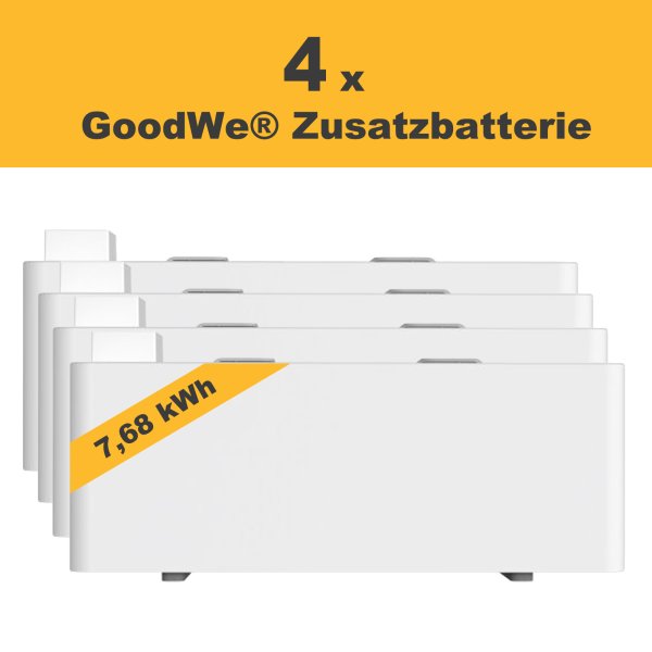 4 x Zusatzbatterie 1,92 KWh